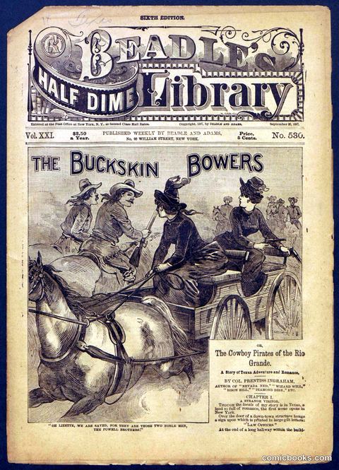 Beadle's Half Dime Library No. 530
