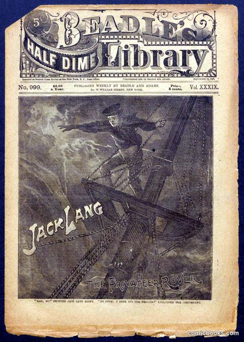 Beadle's Half Dime Library No. 999