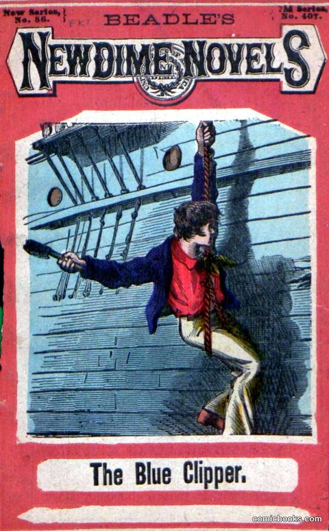 Beadle's New Dime Novels: The Blue Clipper
