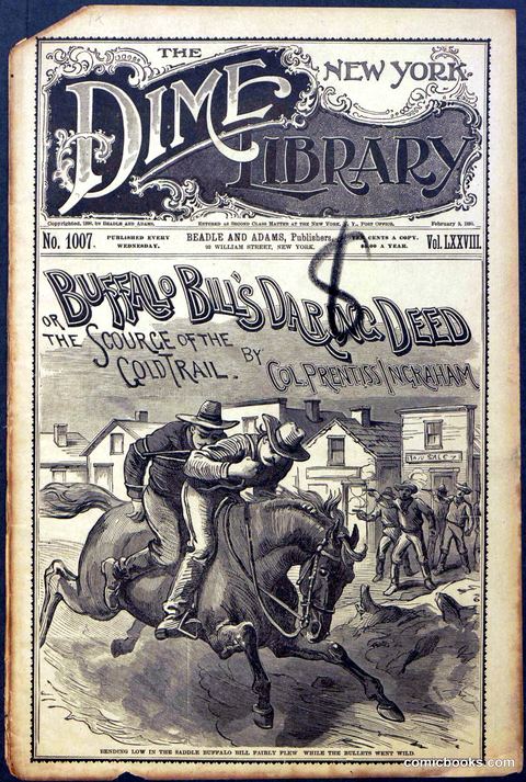 Buffalo Bill's Daring Deed; or, The Scourge of the Cold Rail