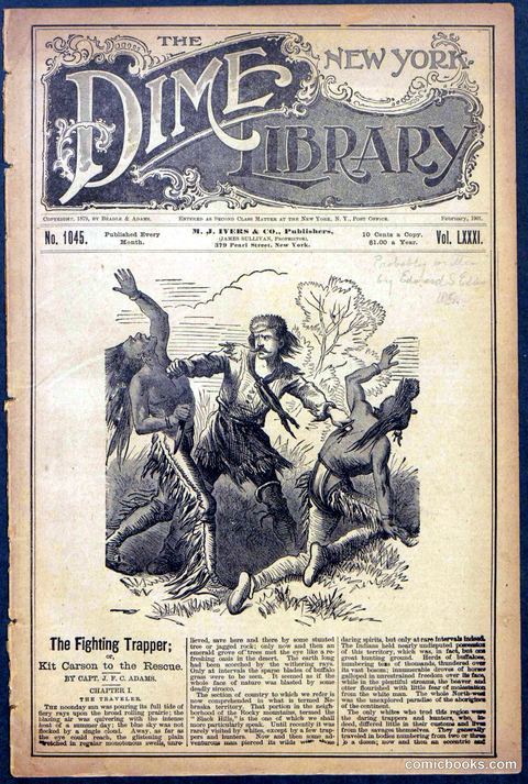 The Dime Library Cover (No. 1045)