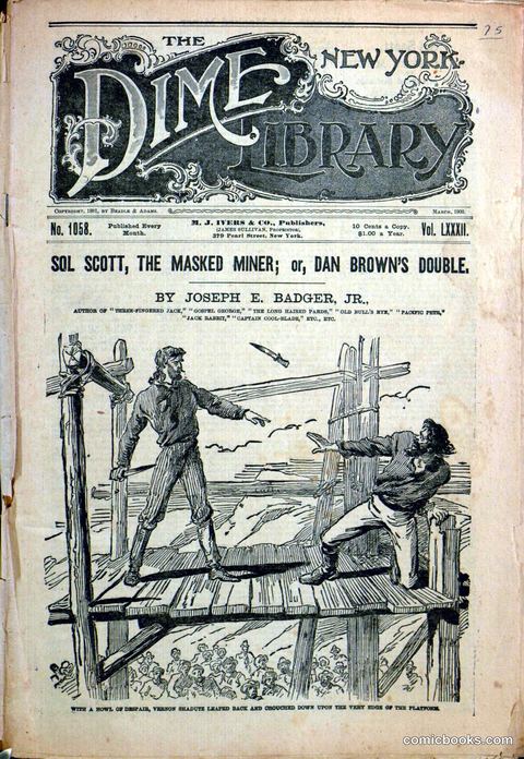 Sol Scott, the Masked Miner; or, Dan Brown's Double