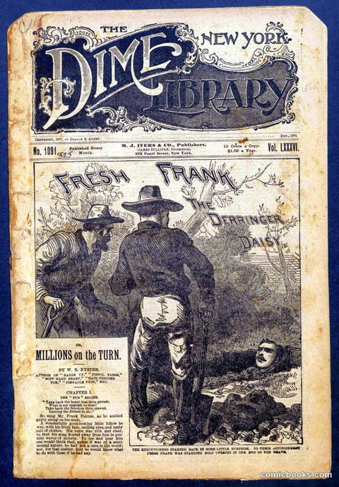 The New York Dime Library, No. 1091