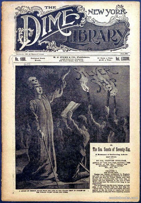 The New York Dime Library, No. 1098