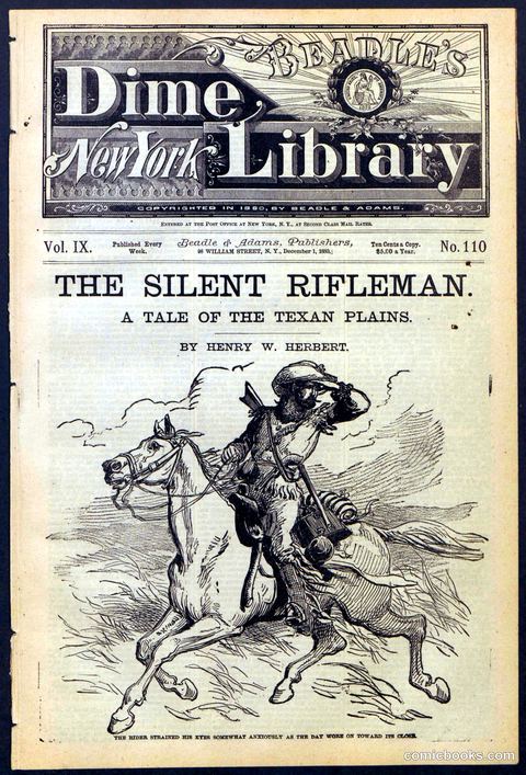 The Silent Rifleman: A Tale of the Texan Plains