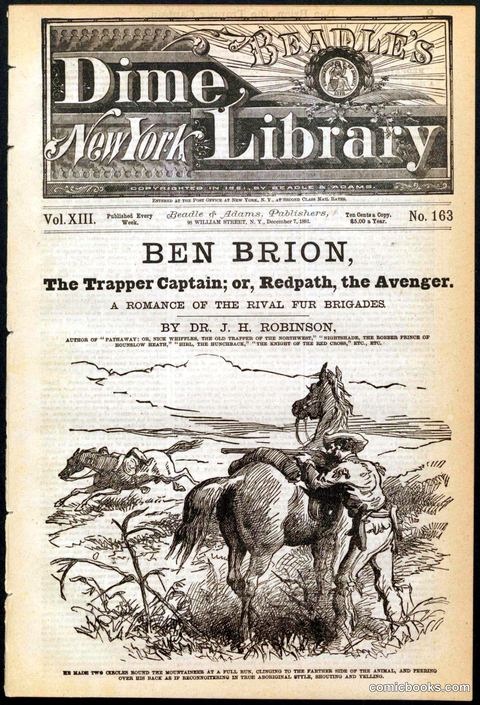 Ben Brion, The Trapper Captain; or, Redpath, the Avenger