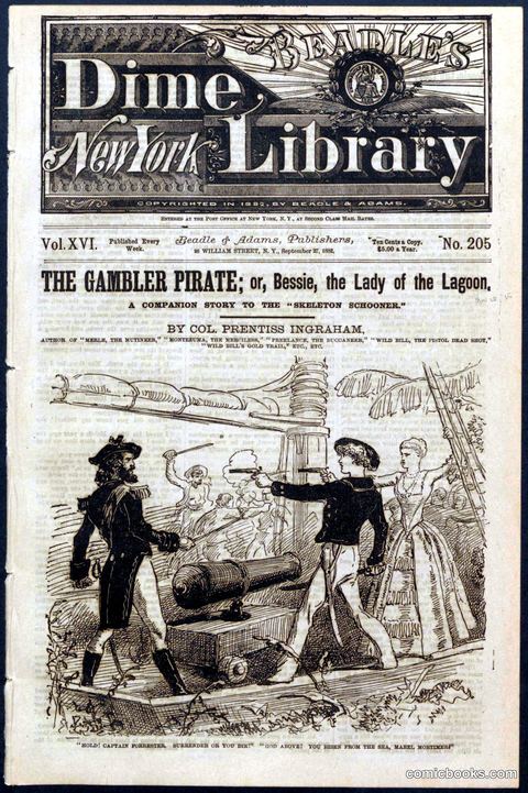 The Gambler Pirate; or, Bessie, the Lady of the Lagoon