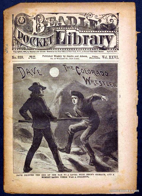 Beadle's Pocket Library No. 329: Dave the Colorado Wrestler