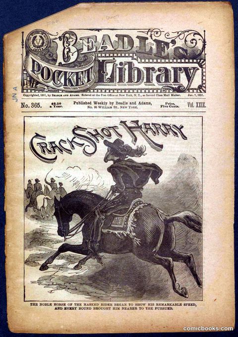 Beadle's Pocket Library No. 365