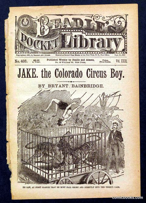 Jake, the Colorado Circus Boy