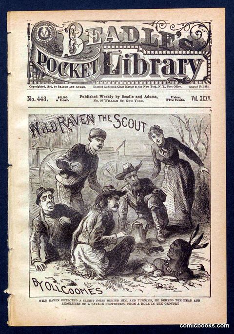Beadle's Pocket Library No. 448: Wild Raven the Scout