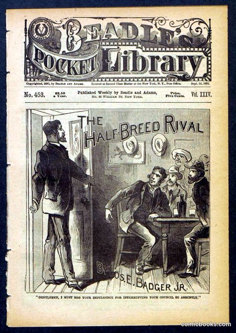 Beadle's Pocket Library No. 453