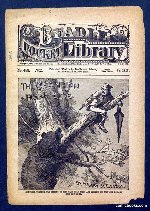 Beadle's Pocket Library No. 458