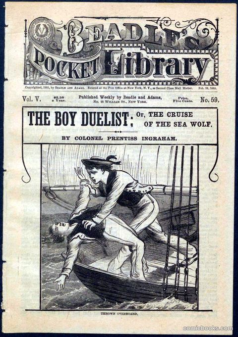 The Boy Duellist; Or, The Cruise of the Sea Wolf