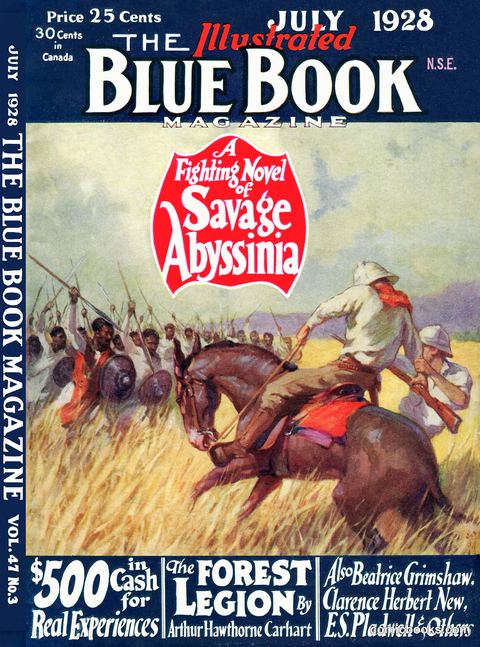 The Illustrated Blue Book Magazine, July 1928