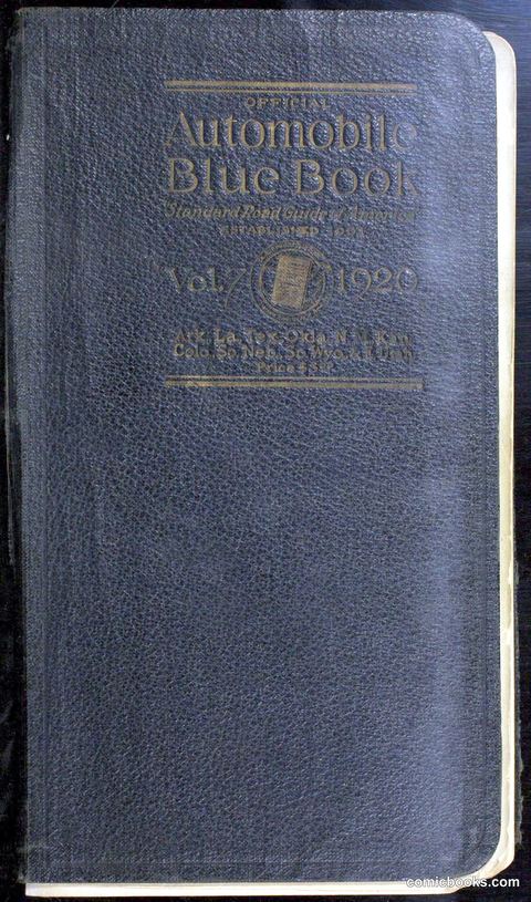 Official Automobile Blue Book, Vol. 7
