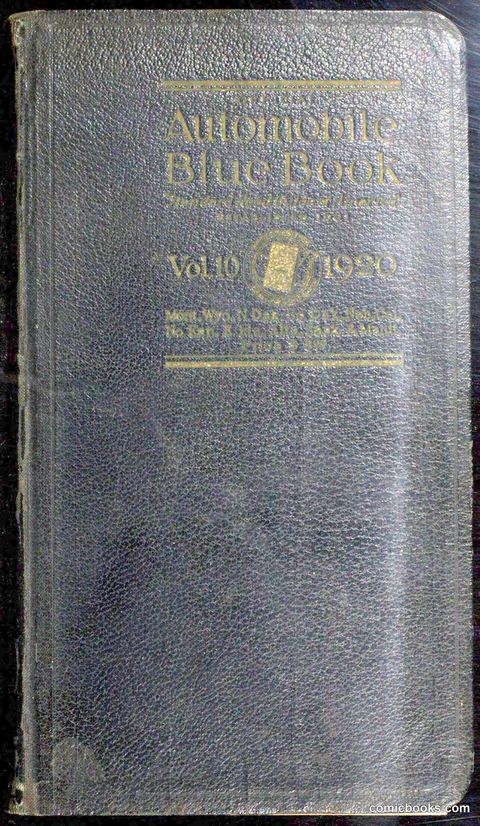 Official Automobile Blue Book, Volume 10