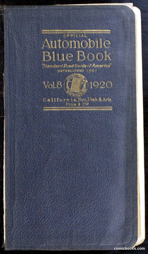 Official Automobile Blue Book, Vol. 8