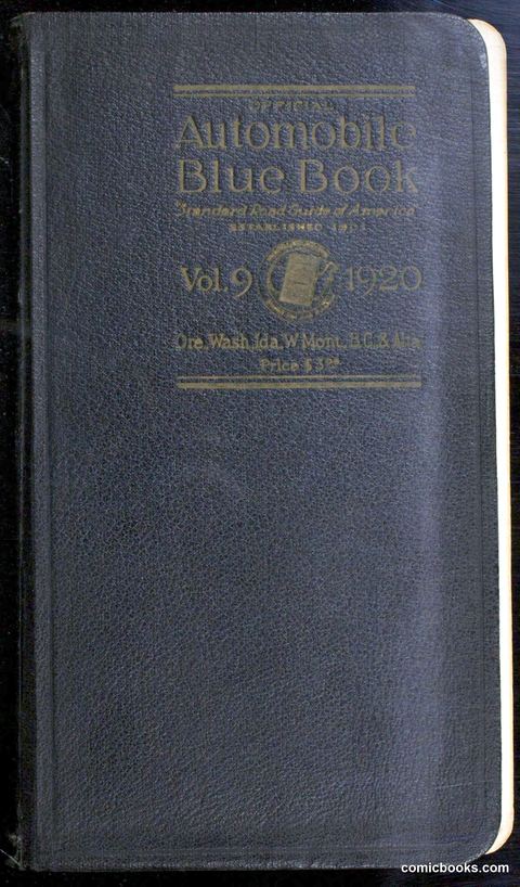 Official Automobile Blue Book, Volume 9