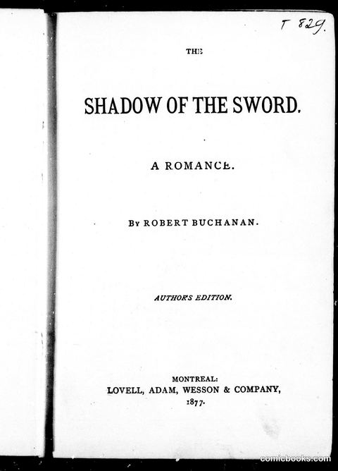 The Shadow of the Sword