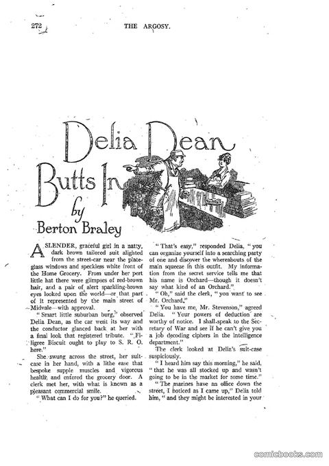 Delia Dean Butts In
