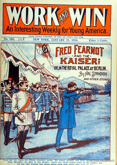 Work and Win No. 894: Fred Fearnot and the Kaiser
