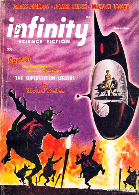 Infinity Science Fiction, December 1956