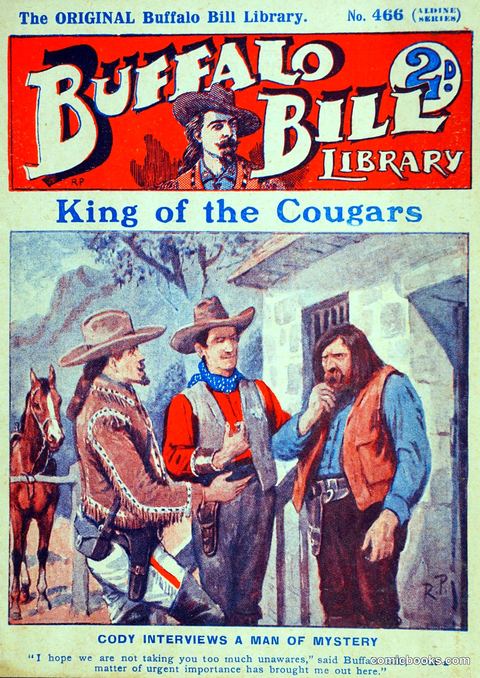 Buffalo Bill Library No. 466: King of the Cougars