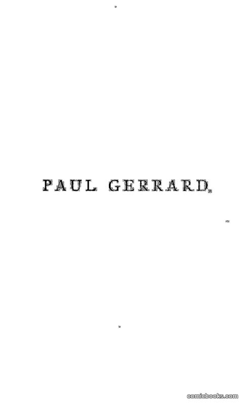 Paul Gerrard, Cabin Boy