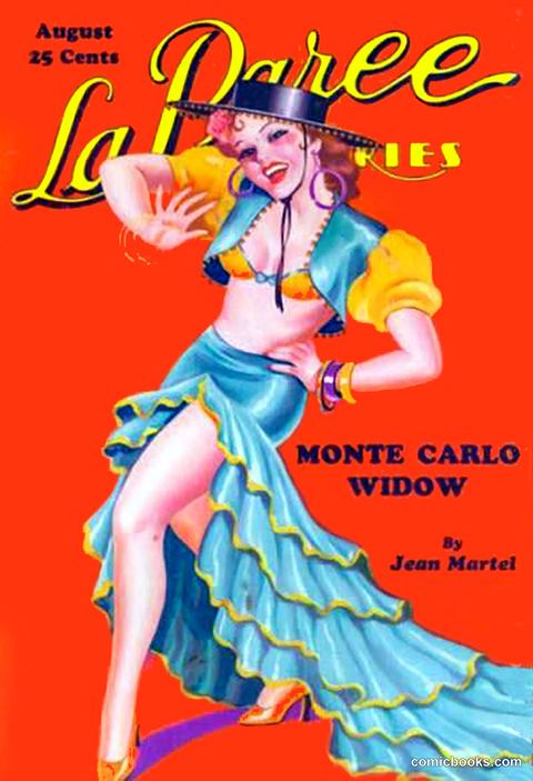 La Paree Stories, August 1936