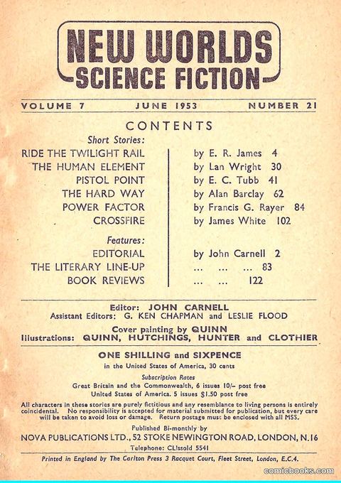 New Worlds Science Fiction