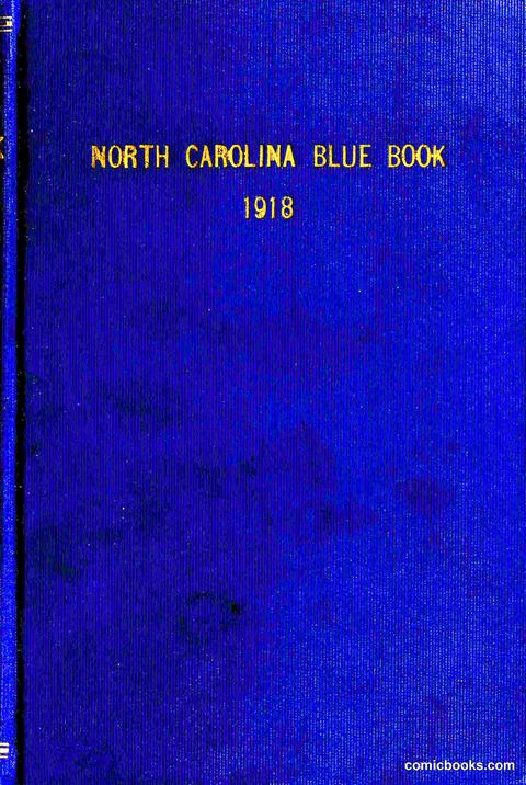 North Carolina Blue Book