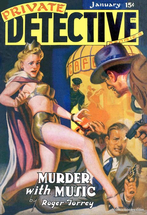 Private Detective Stories, January 1942