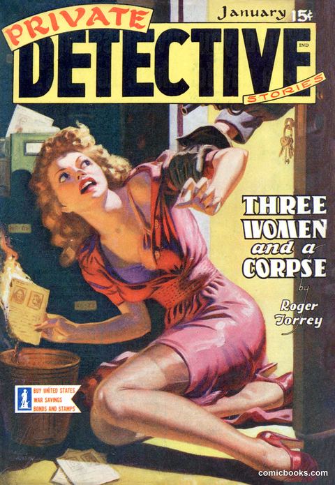 Private Detective Stories, January 1943