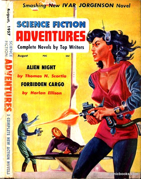 Science Fiction Adventures, August 1957