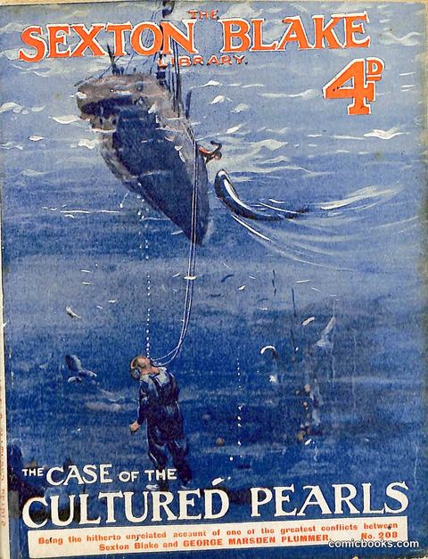 The Sexton Blake Library #208: The Case of the Cultured Pearls