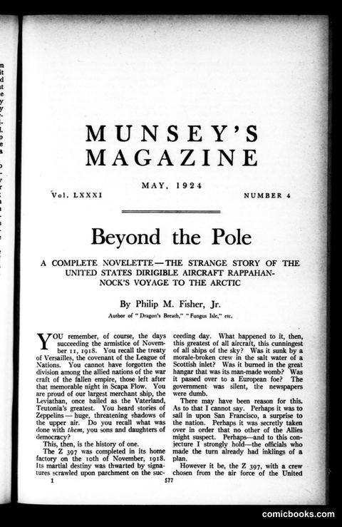 Munsey's Magazine, May 1924