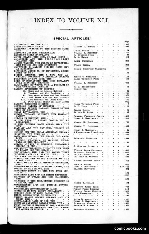 Munsey's Magazine, Volume 41 (1909)