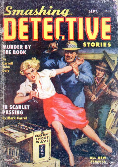 Smashing Detective Stories, September 1954