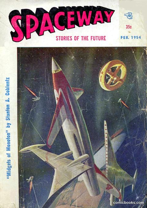 Spaceway, February 1954