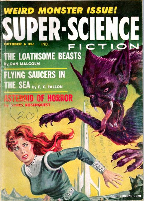 Super-Science Fiction, October 1959