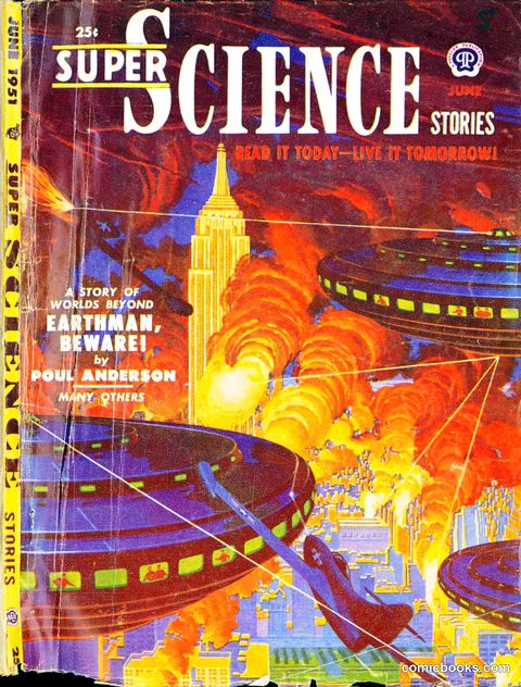 Super Science Stories, June 1951