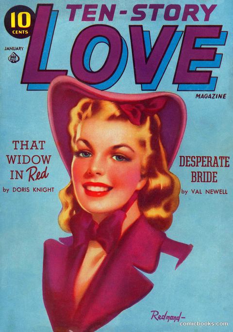Ten-Story Love Magazine, January 1941