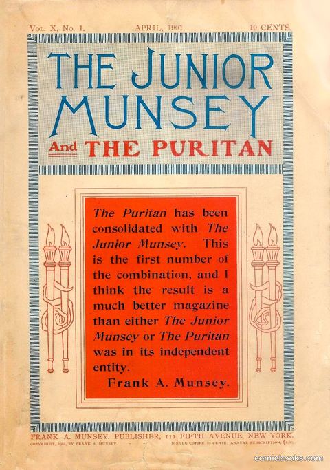 The Junior Munsey and The Puritan, Vol. X, No. 1