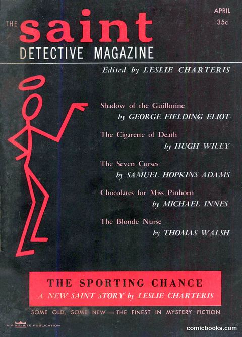 The Saint Detective Magazine, April 1955