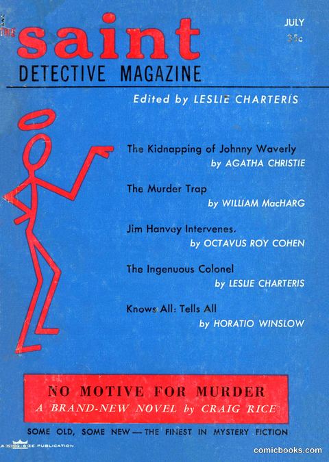 The Saint Detective Magazine, July 1955