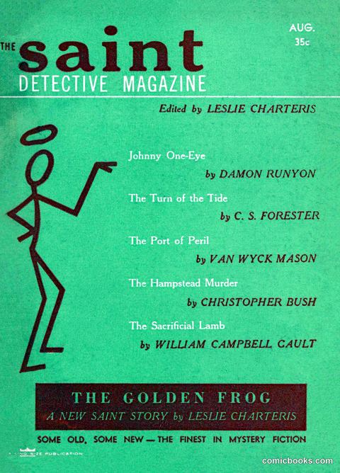 The Saint Detective Magazine, August 1955