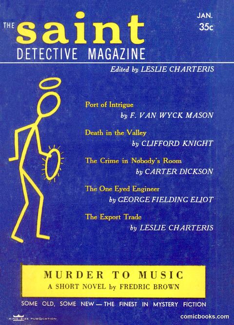 The Saint Detective Magazine, January 1957