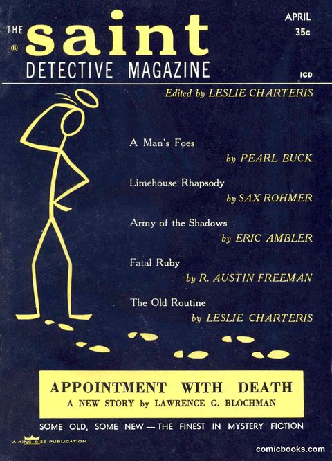 The Saint Detective Magazine, April 1958