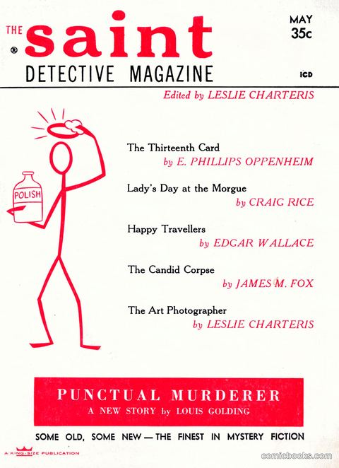 The Saint Detective Magazine, May 1958
